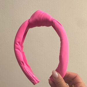 Lele Sadoughi Pink Patterned Headband